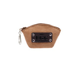 Sheepskin Wool Coin Zip Purse With Key Ring - UGG EXPRESS