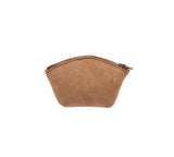 Sheepskin Wool Coin Zip Purse With Key Ring