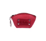 Sheepskin Wool Coin Zip Purse With Key Ring - UGG EXPRESS