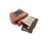 Sheepskin Wool Coin Zip Purse With Key Ring - UGG EXPRESS