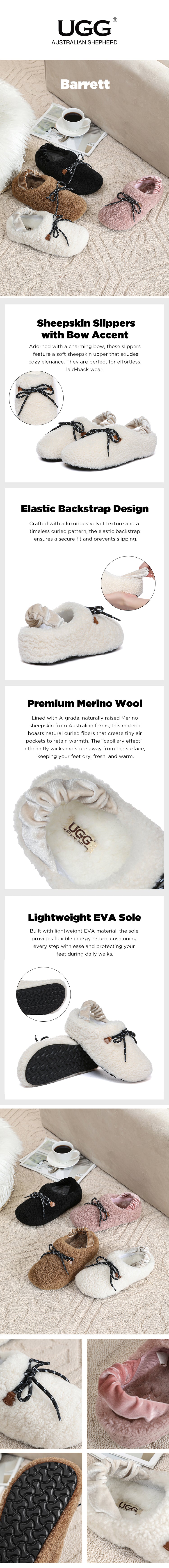 AUSTRALIAN SHEPHERD® UGG Slippers Barrett