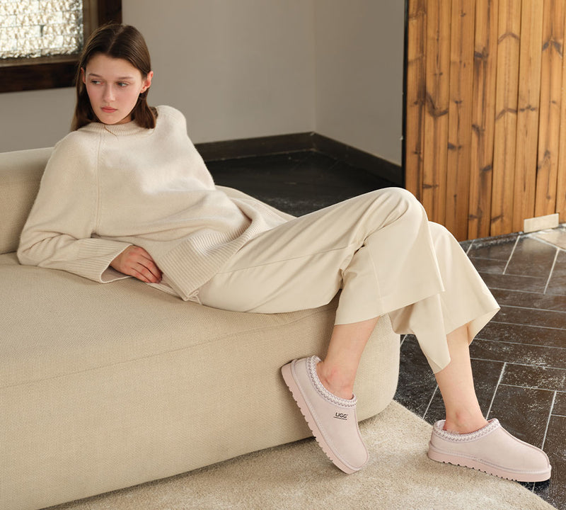 AUSTRALIAN SHEPHERD® UGG Slippers Sheepskin Wool Ankle Multi-color Tazzy Tay UGG AUSTRALIAN SHEPHERD