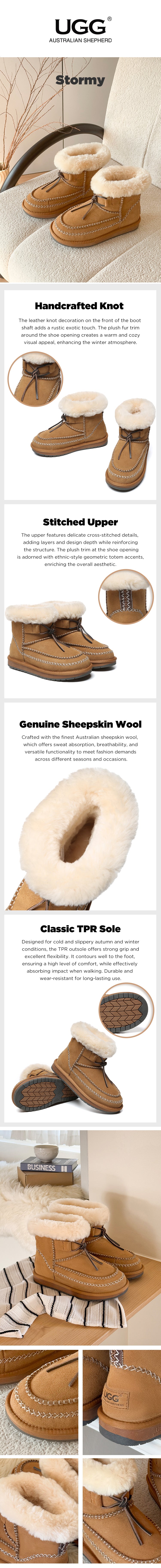 AUSTRALIAN SHEPHERD® UGG Boots Women Stormy