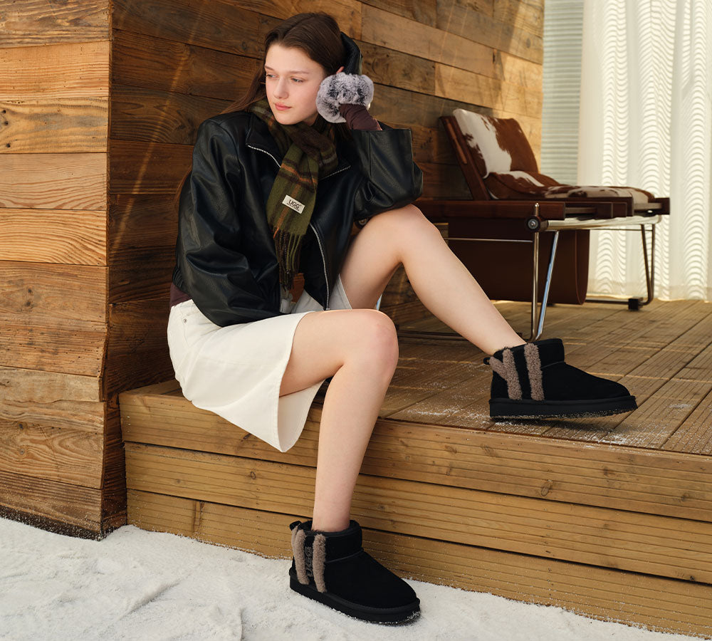 AUSTRALIAN SHEPHERD® UGG Boots Shearling Ultra Mini Darby