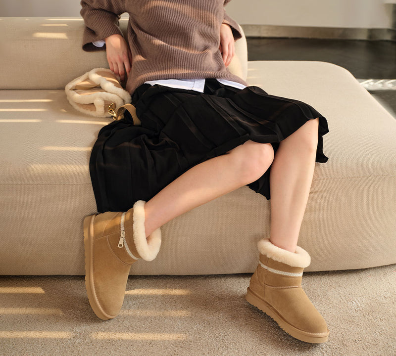 AUSTRALIAN SHEPHERD® UGG Boots Sheepskin Wool Shearling Ankle Lienn UGG AUSTRALIAN SHEPHERD