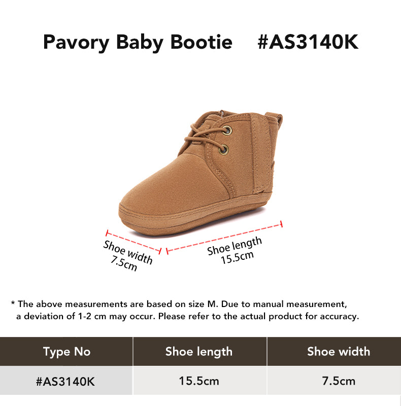 AUSTRALIAN SHEPHERD® UGG Boots Baby Bootie  Gift Set Pavory size chart