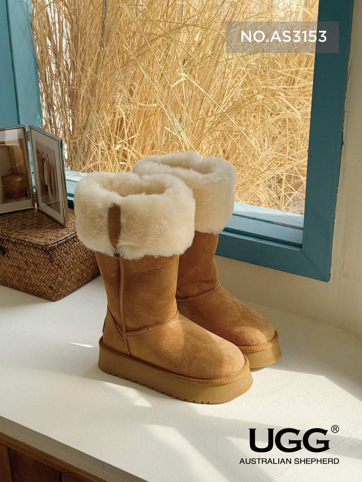 AUSTRALIAN SHEPHERD® UGG Boots Tall Platform Eleny