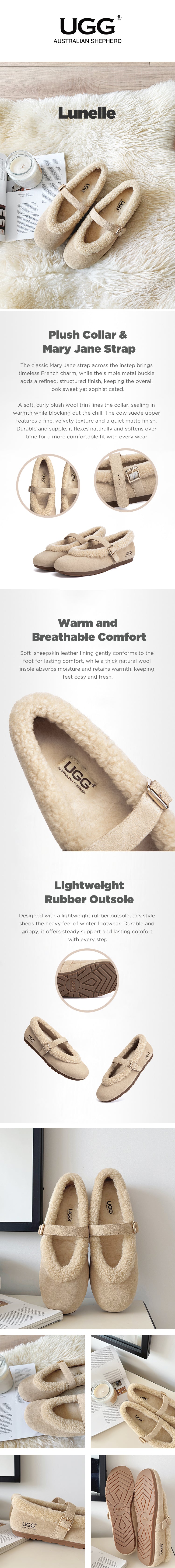 AUSTRALIAN SHEPHERD® UGG Slippers Lunelle