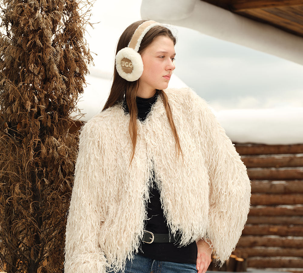 AUSTRALIAN SHEPHERD® UGG Women Sheepskin Wool Cloud Earmuff UGG AUSTRALIAN SHEPHERD