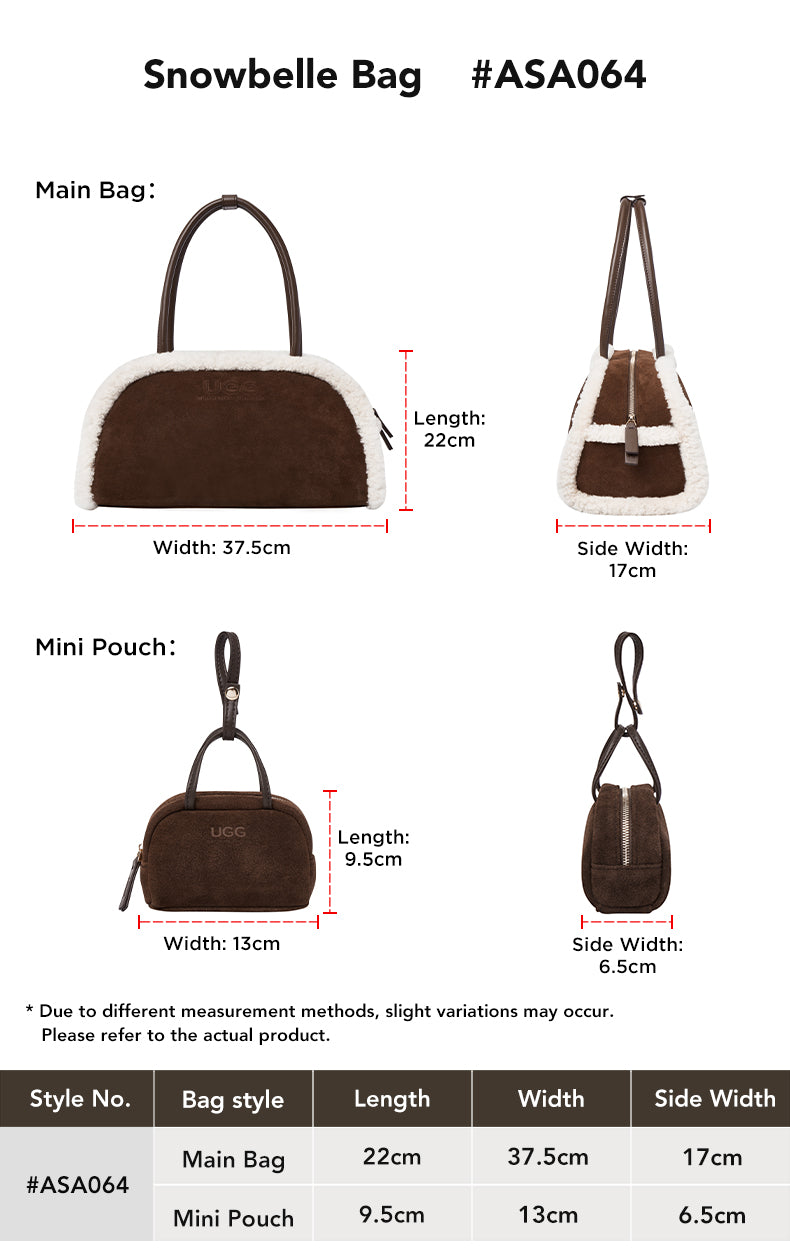AUSTRALIAN SHEPHERD® Barrel Bag Snowbelle size chart