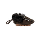 EVERAU® UGG Slippers Sheepskin Wool Popo Moccasin Keyrings - UGG EXPRESS