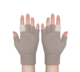 EVERAU® Fingerless Ultra Plush Knit Ewe Gloves