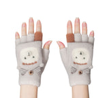 EVERAU® Fingerless Ultra Plush Knit Ewe Gloves