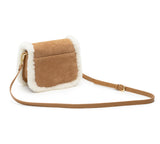 AUSTRALIAN SHEPHERD® Women Fluffy Wool Adjustable Strap Over Shoulder Messenger Bag