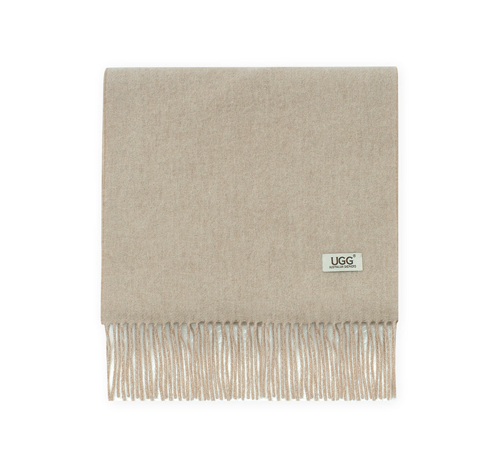 AUSTRALIAN SHEPHERD® 100% Wool Plain Scarf Oatumn UGG AUSTRALIAN SHEPHERD