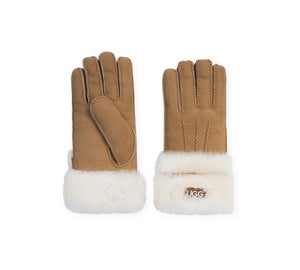AUSTRALIAN SHEPHERD® Fluffy  Shearling Gloves Puni