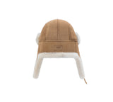 AUSTRALIAN SHEPHERD® Fluffy Sheepskin Wool Adjustable Bucket Theo Hat