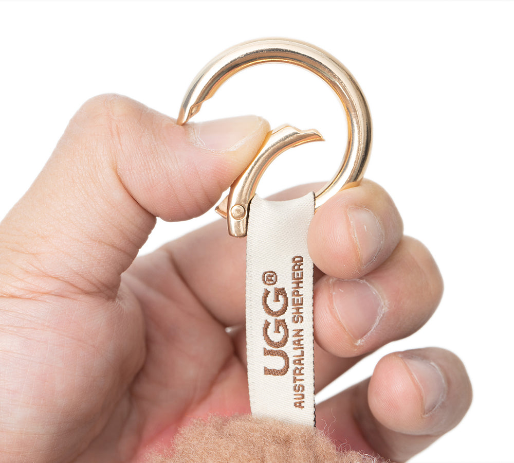 AUSTRALIAN SHEPHERD® Fluffy Sheep Keyrings