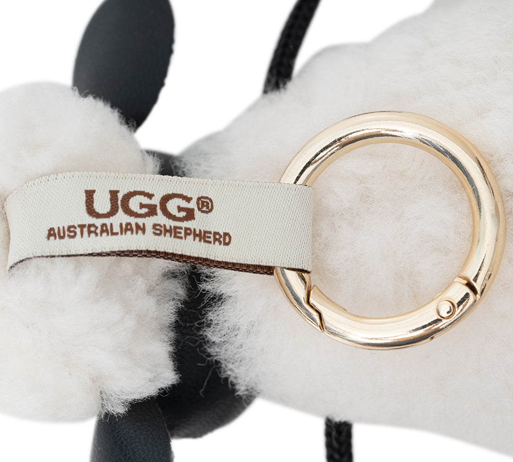 AUSTRALIAN SHEPHERD® Fluffy Sheep Keyrings