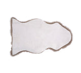 EVERAU® Premium Australian Sheepskin Wool Single Color Long Rugs 105cm EVERAU