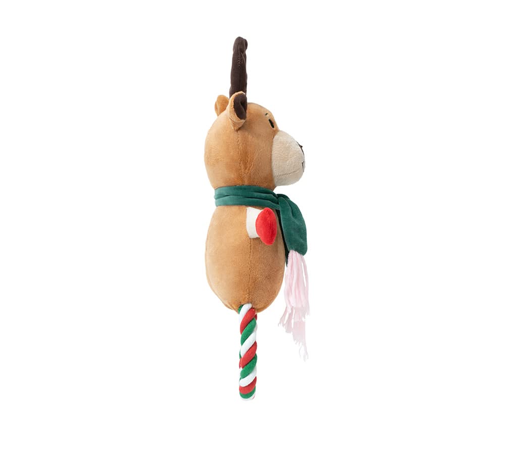 Pet Christmas Reindeer Chewers and Gift Bag