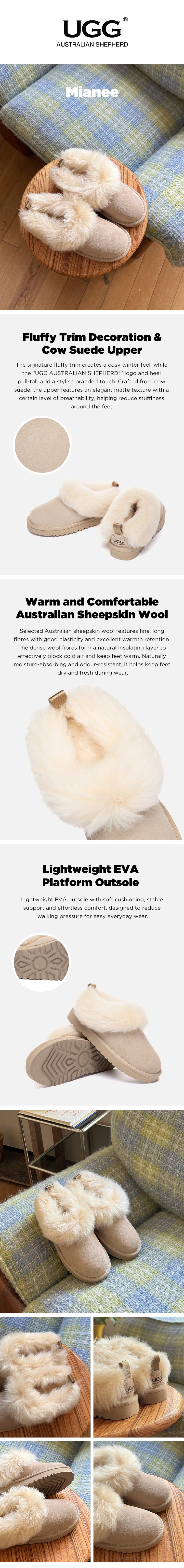 AUSTRALIAN SHEPHERD® UGG Slippers Mianee