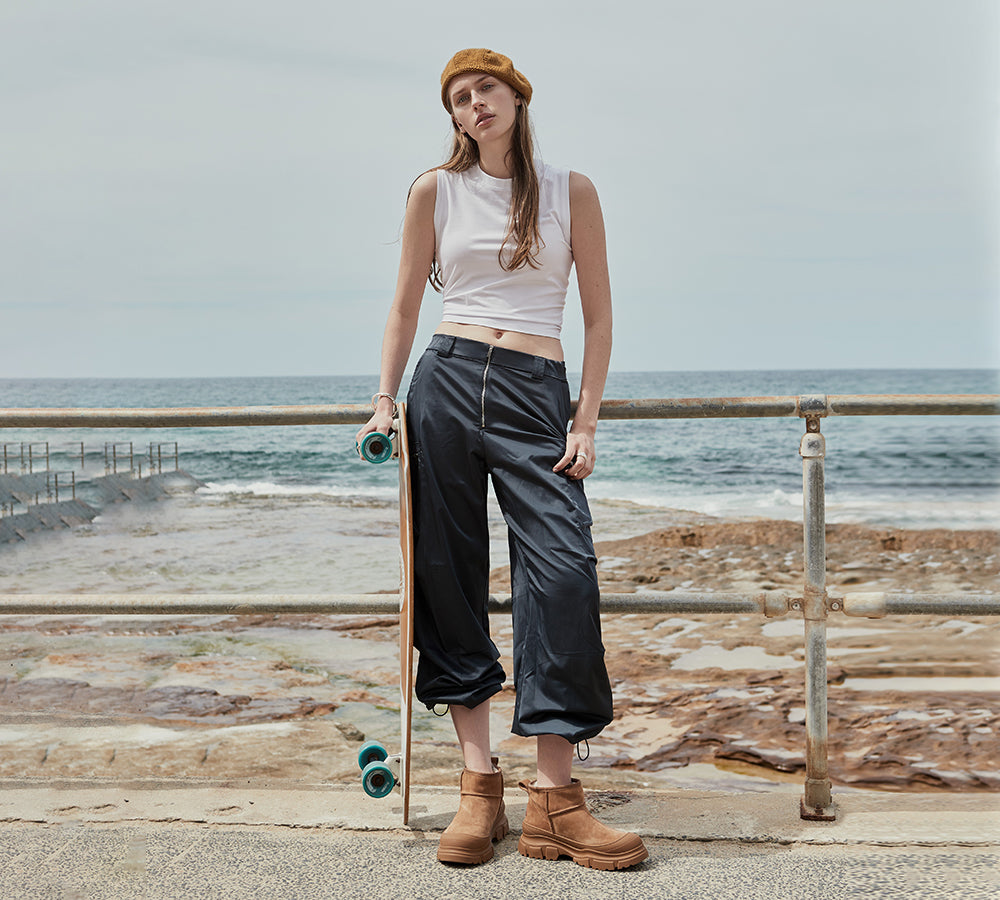 EVERAU® UGG Boots Chunky Platform Mouni