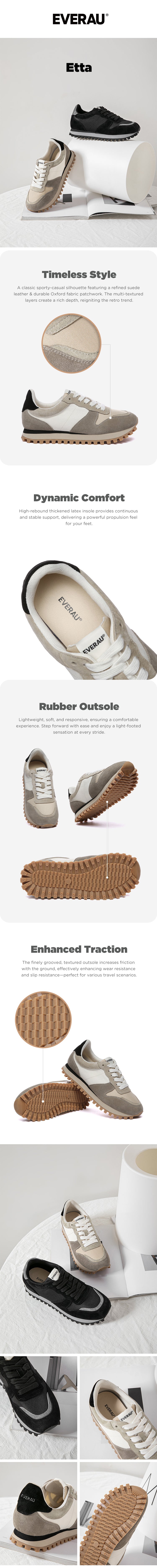 EVERAU® Unisex Sneakers Etta