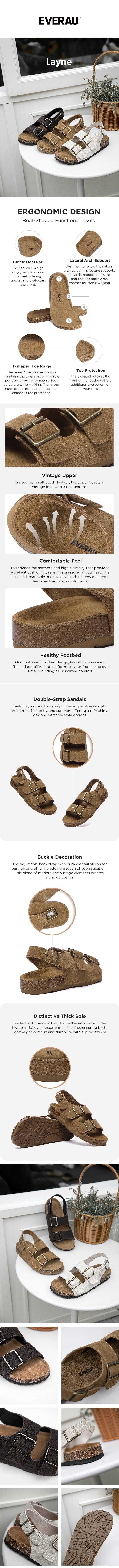 EVERAU® Unisex Sandals Layne