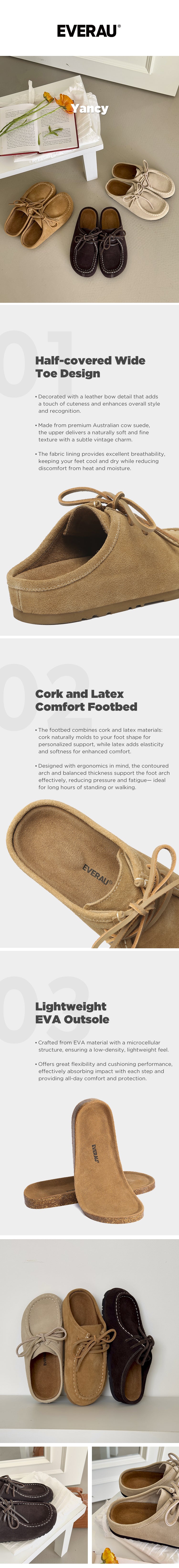 EVERAU® Unisex Mules Yancy