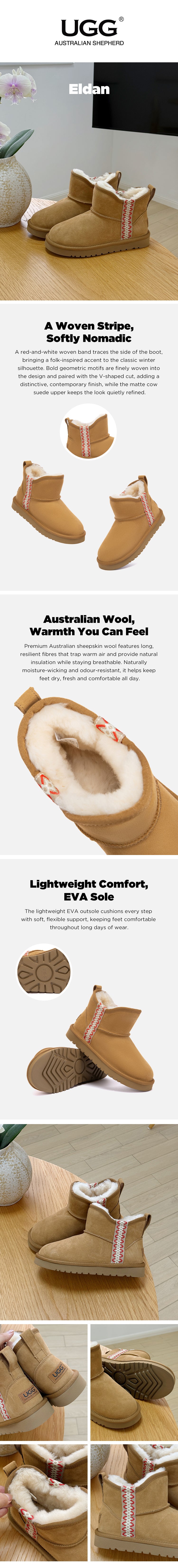 AUSTRALIAN SHEPHERD® UGG Boots Unisex Eldan
