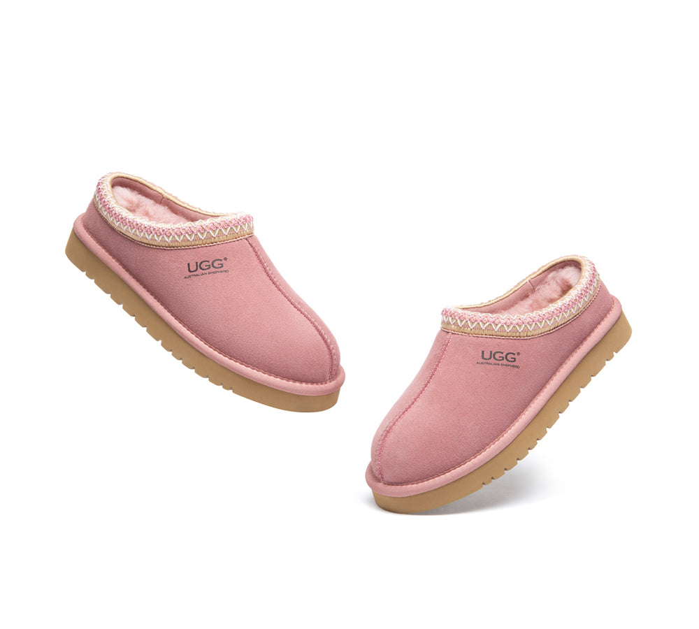 AUSTRALIAN SHEPHERD® UGG Slippers Sheepskin Wool Ankle Multi-color Tazzy Tay UGG AUSTRALIAN SHEPHERD