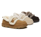 AUSTRALIAN SHEPHERD® UGG Slippers Women Sheepskin Wool Ankle Rilee Loafers UGG AUSTRALIAN SHEPHERD
