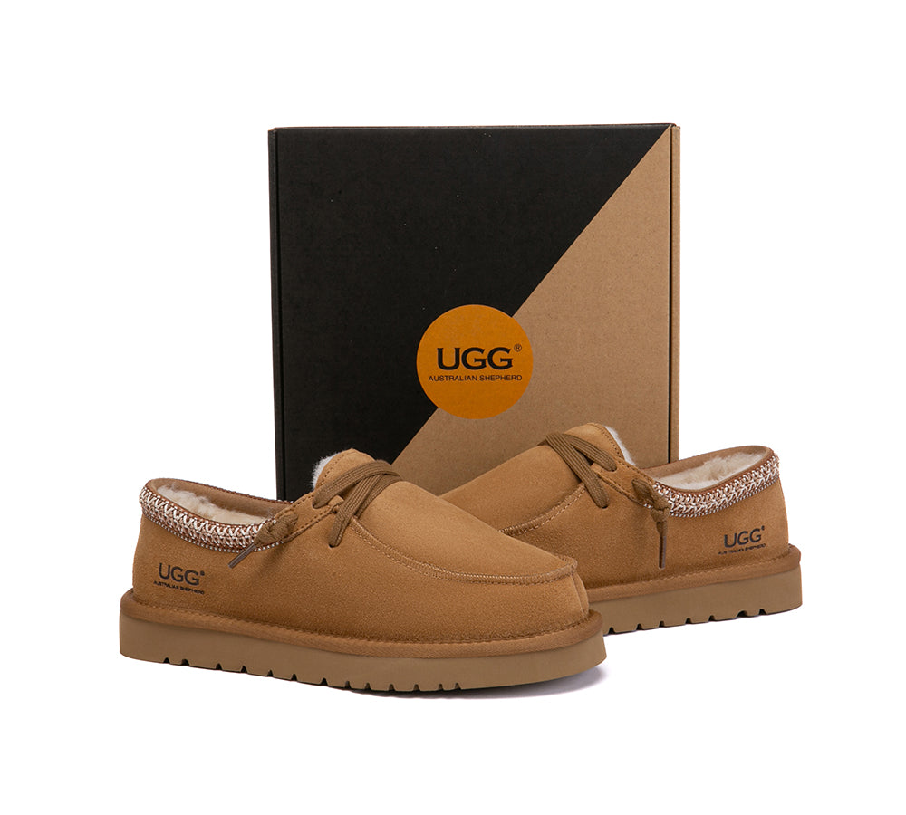 AUSTRALIAN SHEPHERD®UGG Slippers Moccasin Marek UGG AUSTRALIAN SHEPHERD