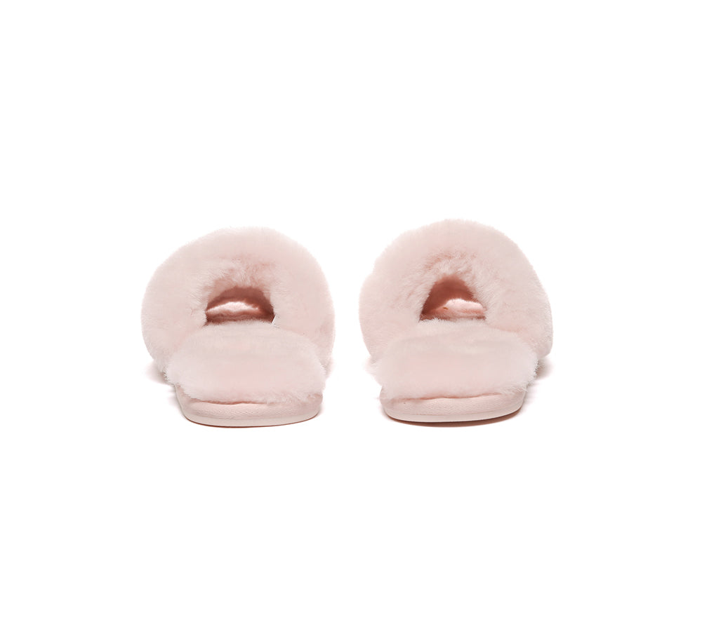 EVERAU® UGG Women Fluffy Slides Nala