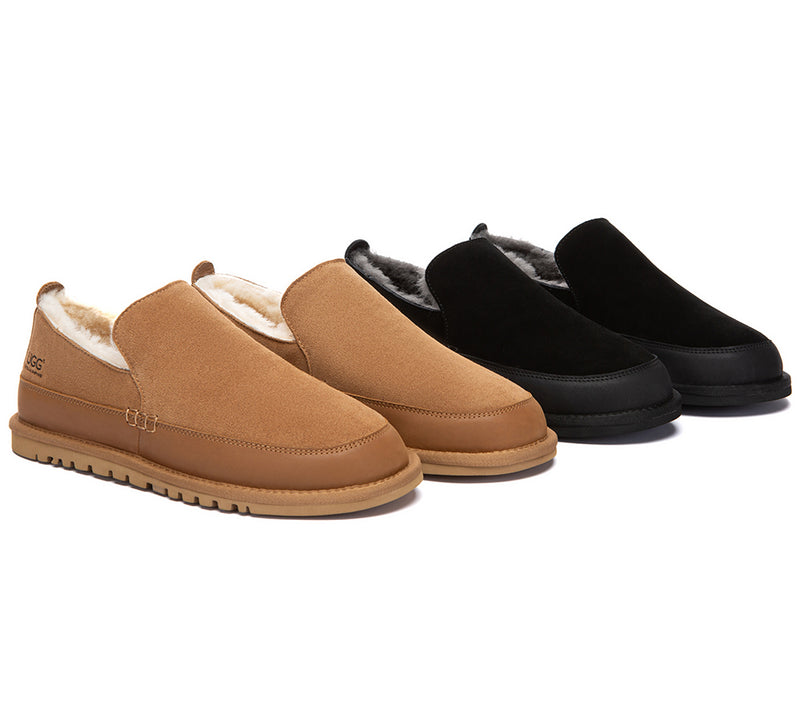 AUSTRALIAN SHEPHERD® UGG Slippers Men Moccasins Frozark UGG AUSTRALIAN SHEPHERD
