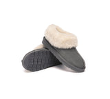 EVERAU® UGG Slippers Sheepskin Wool Suede Ankle Homey - UGG EXPRESS