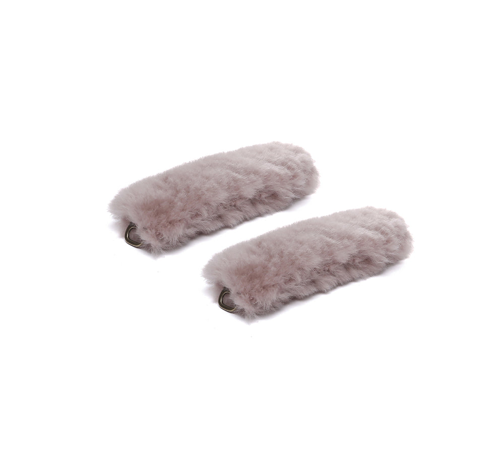 AUSTRALIAN SHEPHERD® Slippers Removable Elastic Metal Connection Plush Shearling Strap UGG AUSTRALIAN SHEPHERD