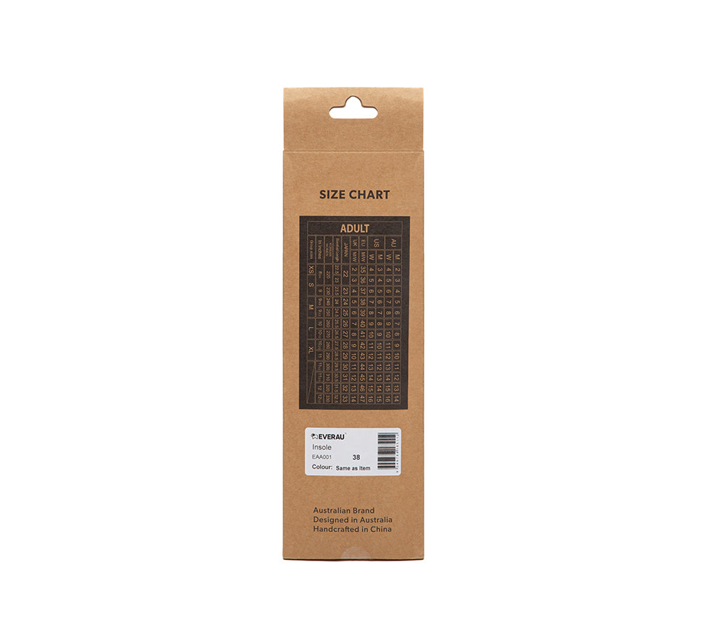 EVERAU® UGG Boots Slippers Insole Sheepskin Wool Insert EVERAU