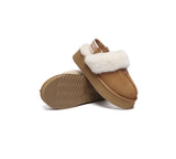 AUSTRALIAN SHEPHERD® UGG Slippers Women Removable Strap Slingback Platform Suzie