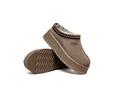 AUSTRALIAN SHEPHERD® UGG Sheepskin Wool Ankle Platform Tazzy Slippers Ventus