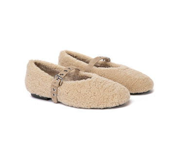 AUSTRALIAN SHEPHERD® Women UGG Slippers Bouclé Wool Melie Curl UGG AUSTRALIAN SHEPHERD