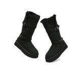 UGG EVERAU® UGG Boots Women Sheepskin Wool Knee High Platform Tall Valerie