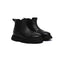 AUSTRALIAN SHEPHERD® Men Boots Leather Black Chelsea Casual Shoes Dralen