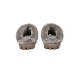 AUSTRALIAN SHEPHERD® UGG Slippers Double Face Sheepskin Wool Scuff Waffle UGG AUSTRALIAN SHEPHERD