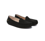 EVERAU® Women Suede Leather Moccasins Chic Soft Driving Loafers Morris EVERAU