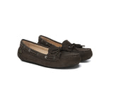 EVERAU® Women Leather Moccasin Loafers Classic Monty EVERAU