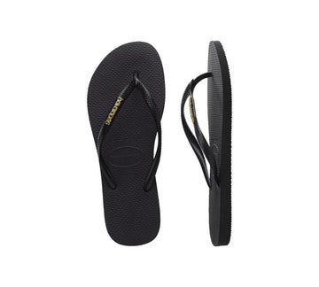 Havaianas® Slim Metal Logo Thongs