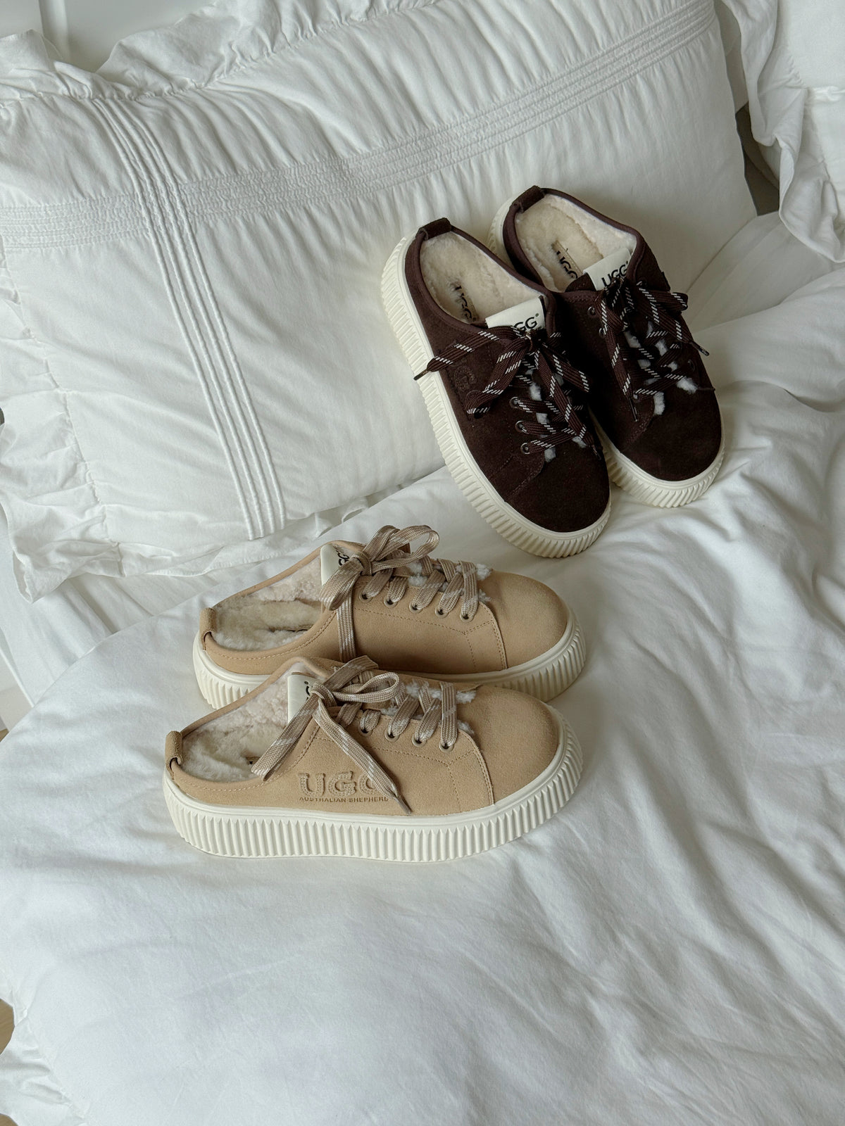 AUSTRALIAN SHEPHERD® UGG Sneakers Platform Mules Lorne