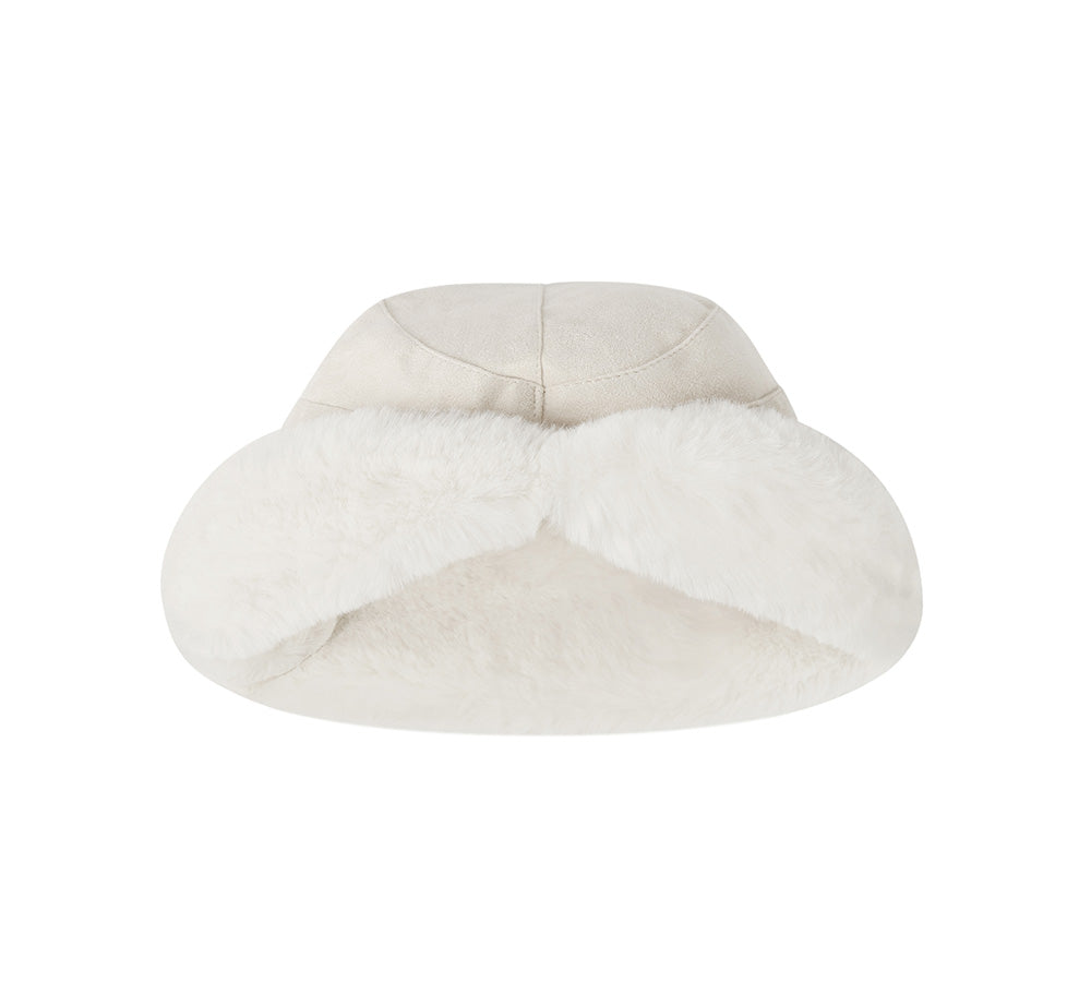 EVERAU® Suede Fluffy Warm Bucket Hat EVERAU